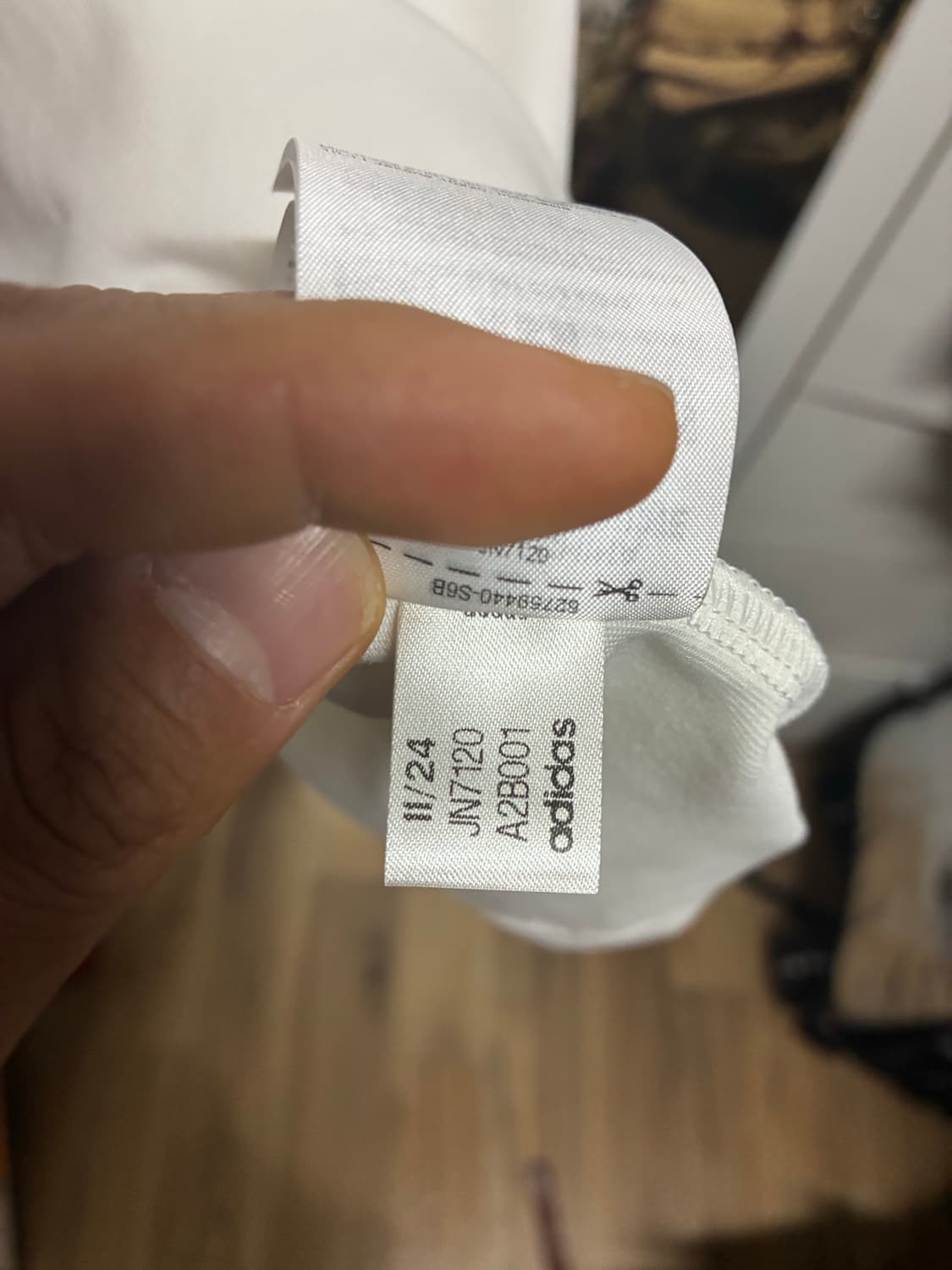 [새상품] 베이프 X 아디다스 티셔츠 L/100 상품이미지7