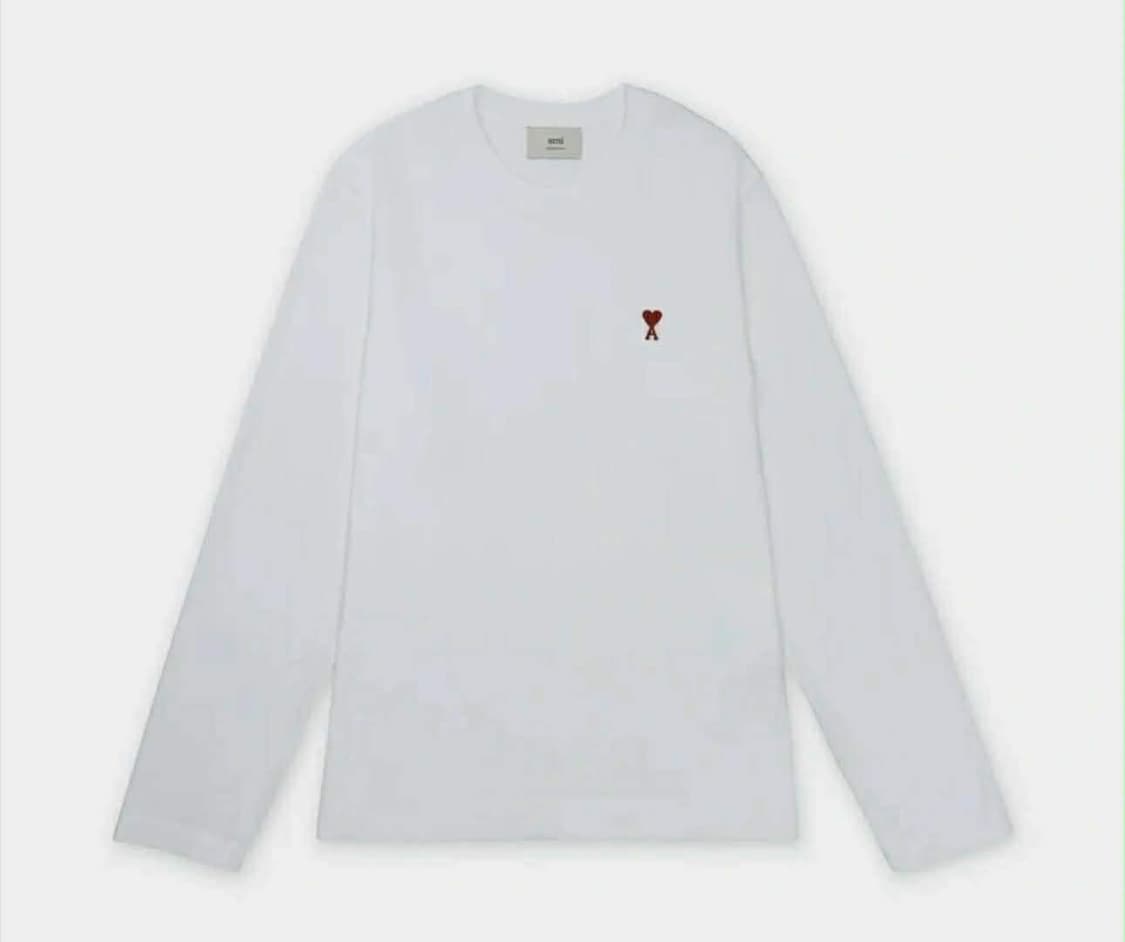 아미 스몰 하트 롱슬리브 맨투맨 상품이미지1