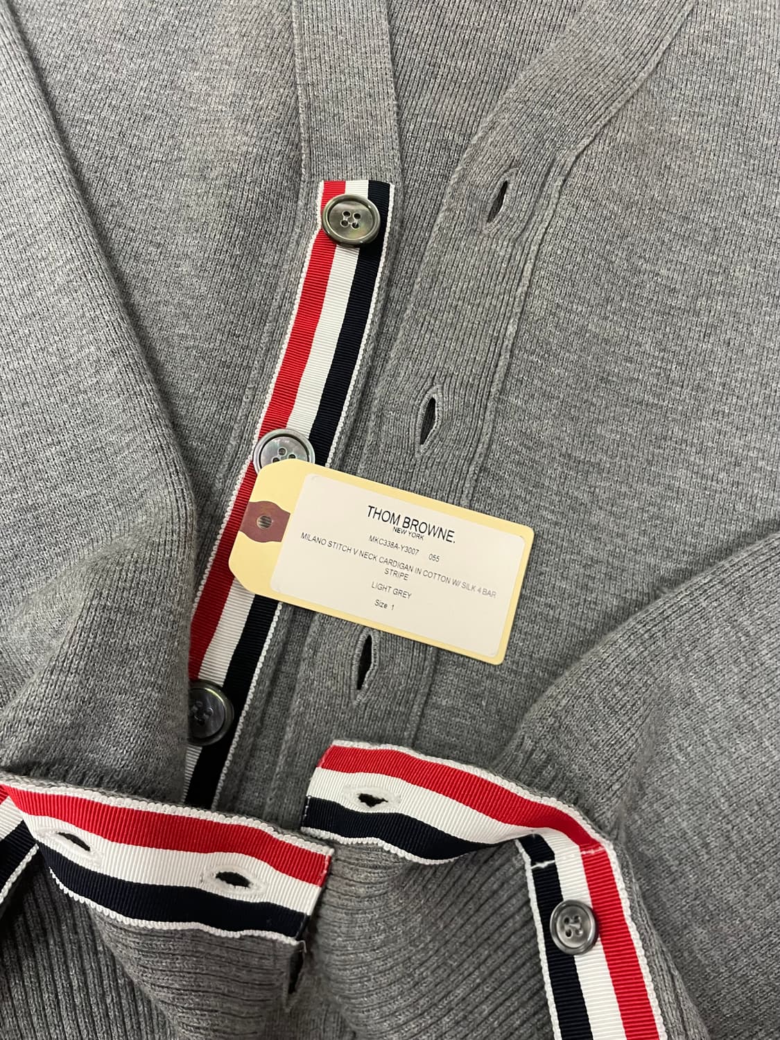 톰브라운 밀라노스티치 가디건 상품이미지8