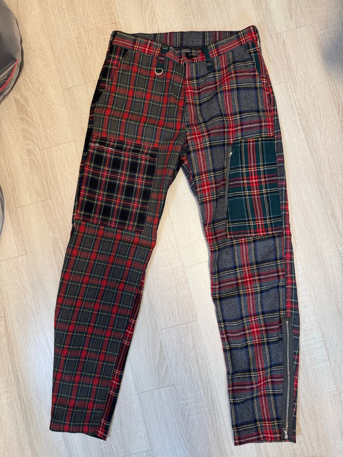 [일본 빈티지] SOPH. 체크패턴 울 팬츠 상품이미지1