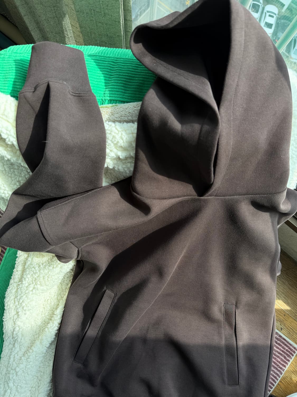 유니클로C 후드티 브라운 (S) 상품이미지2