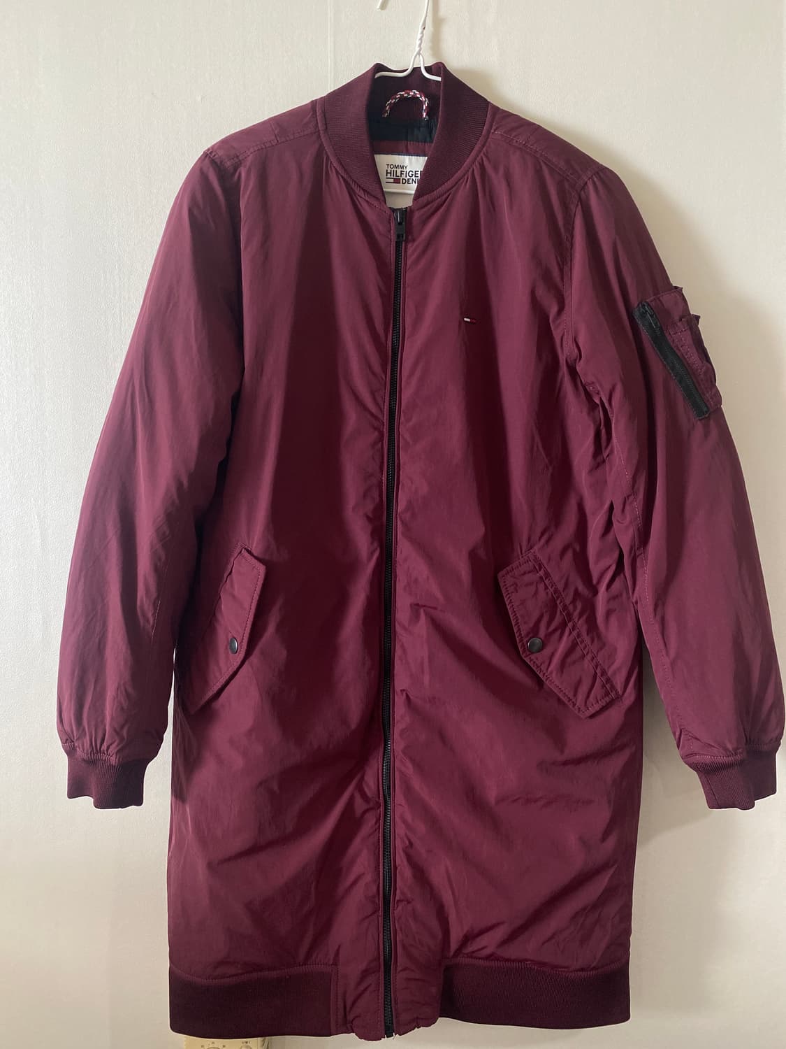 타미힐피거 덕다운 봄버 롱자켓 상품이미지1