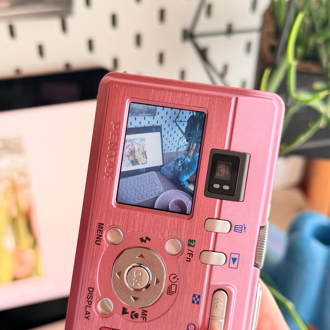 🍓키키&아이들 미연픽🍓 펜탁스 옵티오 S40 딸기우유 빛 핑크 컬러 상품이미지9