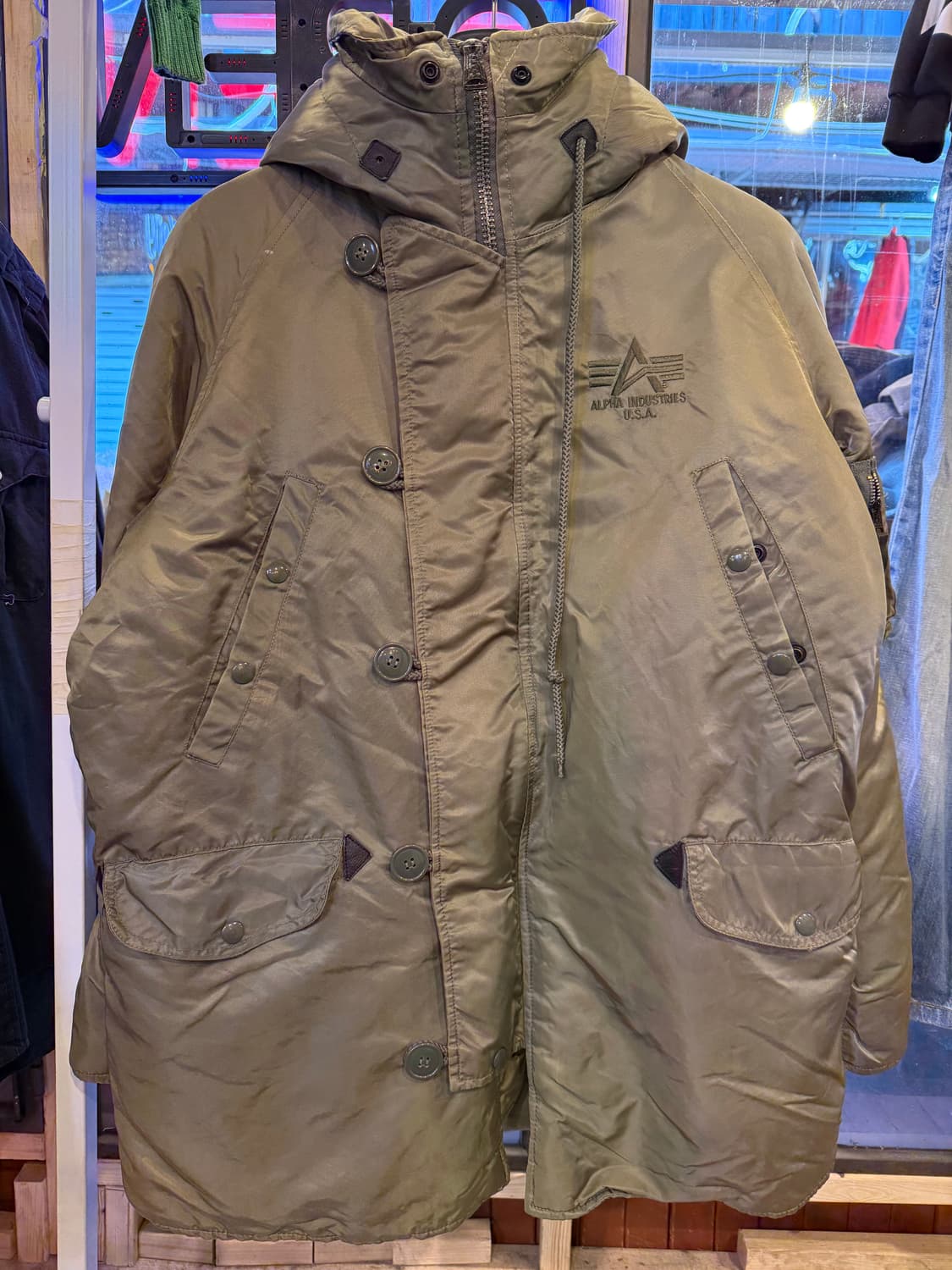 알파인더스트리 N-3B 파카 상품이미지1