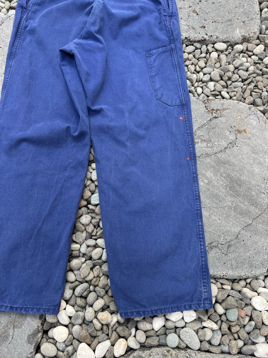 (34인치) OLD VINTAGE FADED BLUE 프렌치워크팬츠 상품이미지10