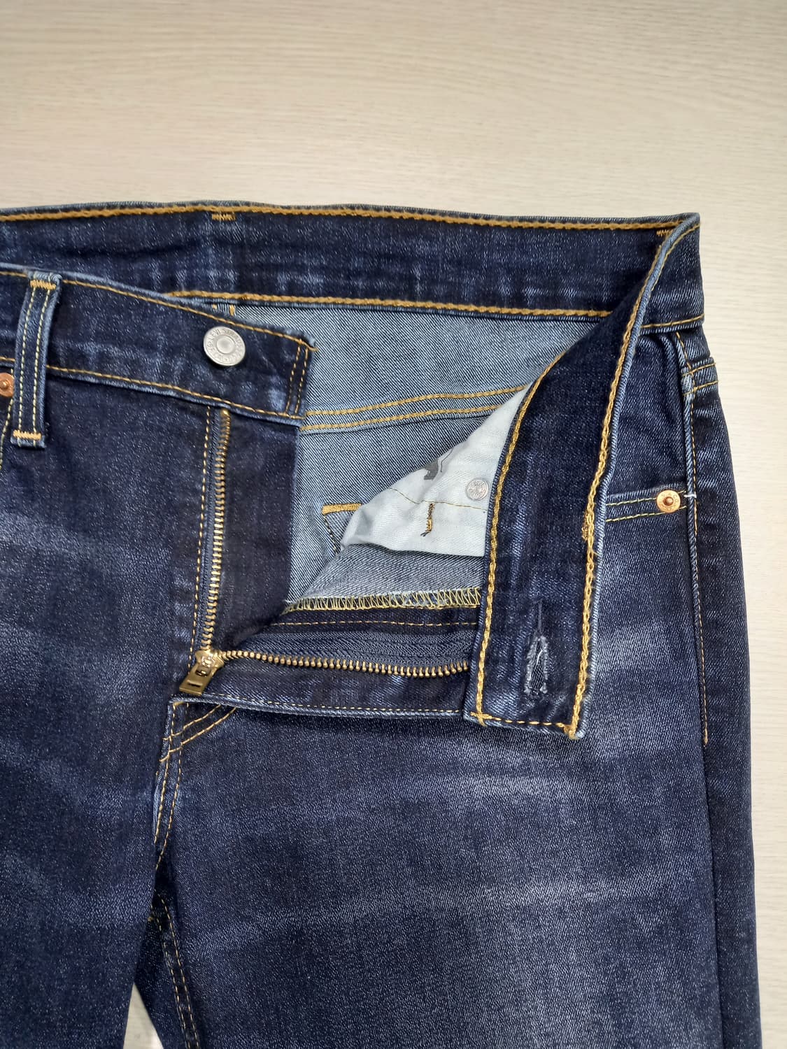 30 리바이스511 워싱 스판 슬림일자진 30-166 상품이미지7