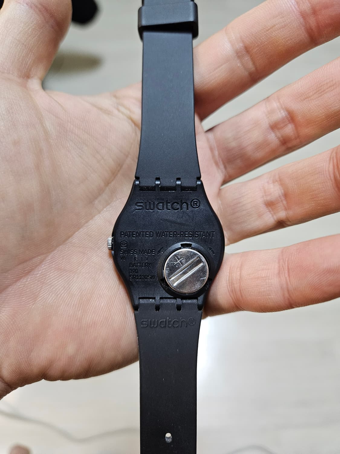 SWATCH 스와치 원스 어게인 블랙 상품이미지2