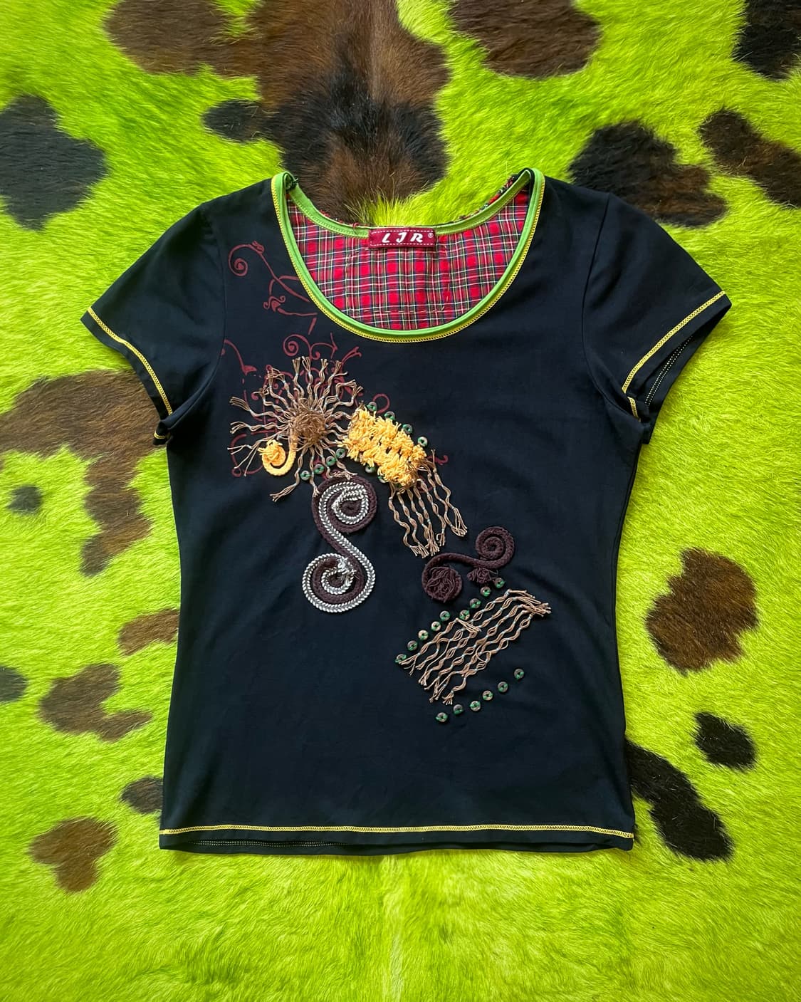 Japanese Vintage 3D Ethnic 1/2 T-Shirt 상품이미지4