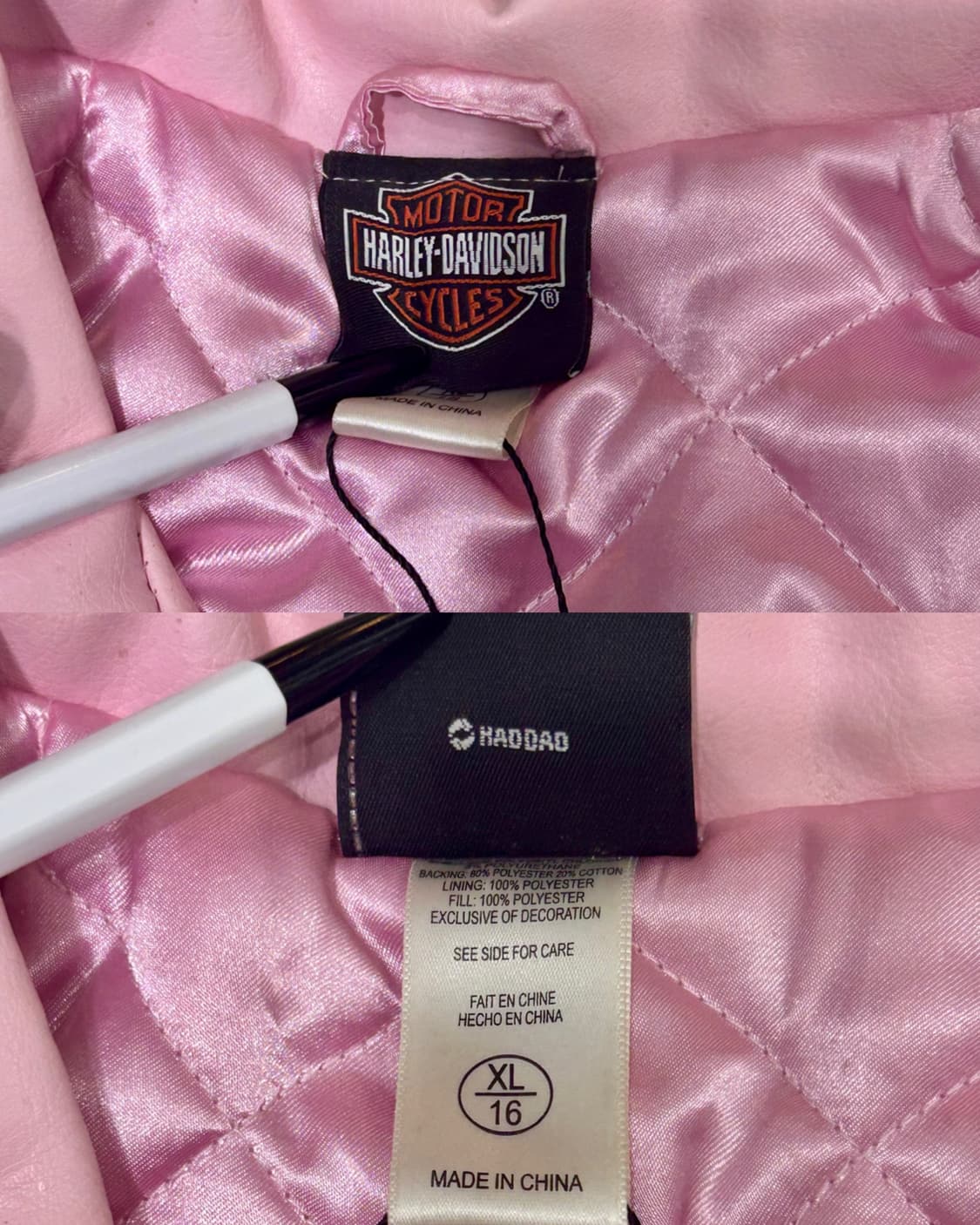  (XL) Harley Davidson 가죽 자켓  상품이미지9