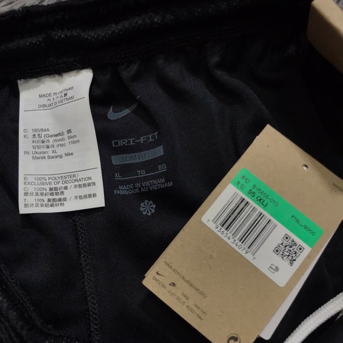 [[XL, 새상품] 나이키(NIKE) 드라이핏 파크3 반바지p138 상품이미지6