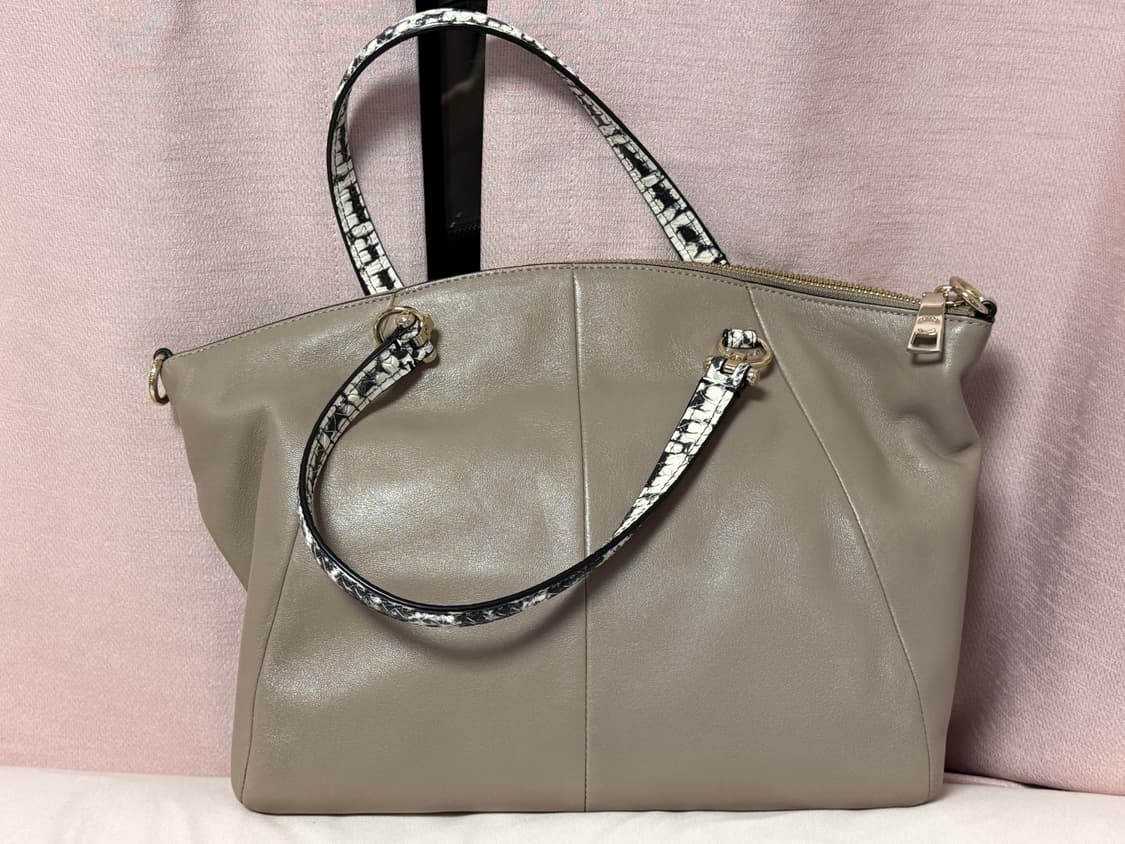 코치 토트 크로스백 베이지 상품이미지4