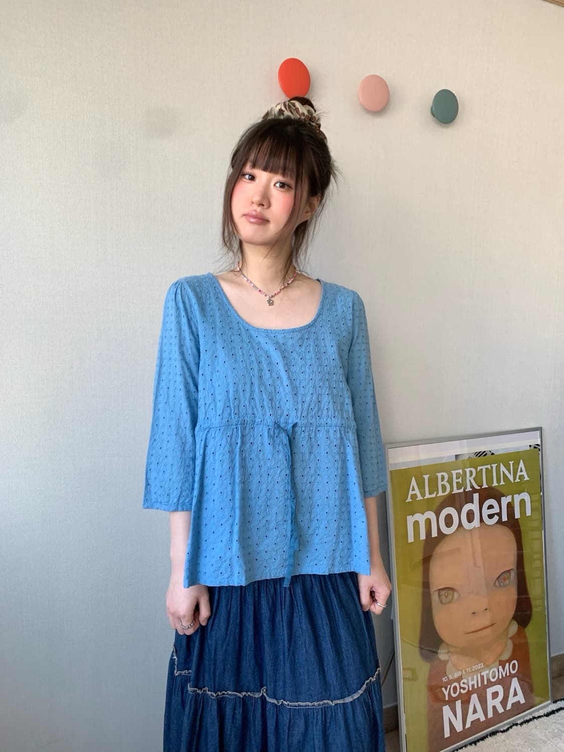 sarah blue tunic 상품이미지1
