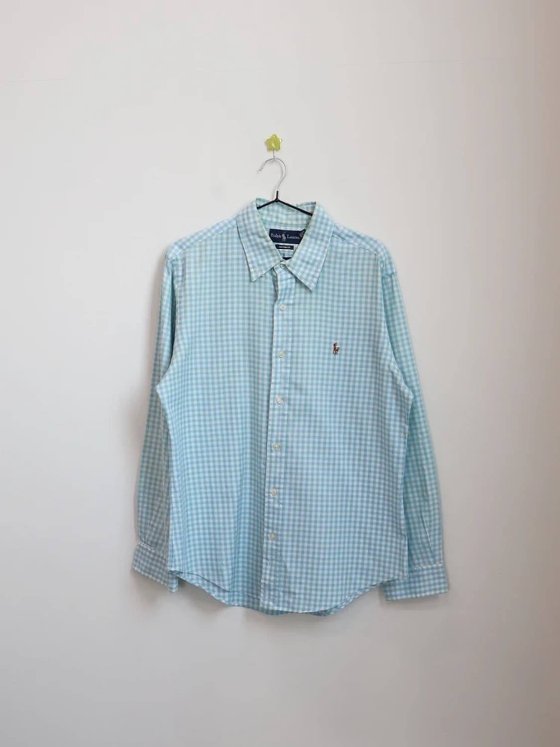 Polo Ralph Lauren Mint Gingham Shirt 상품이미지4