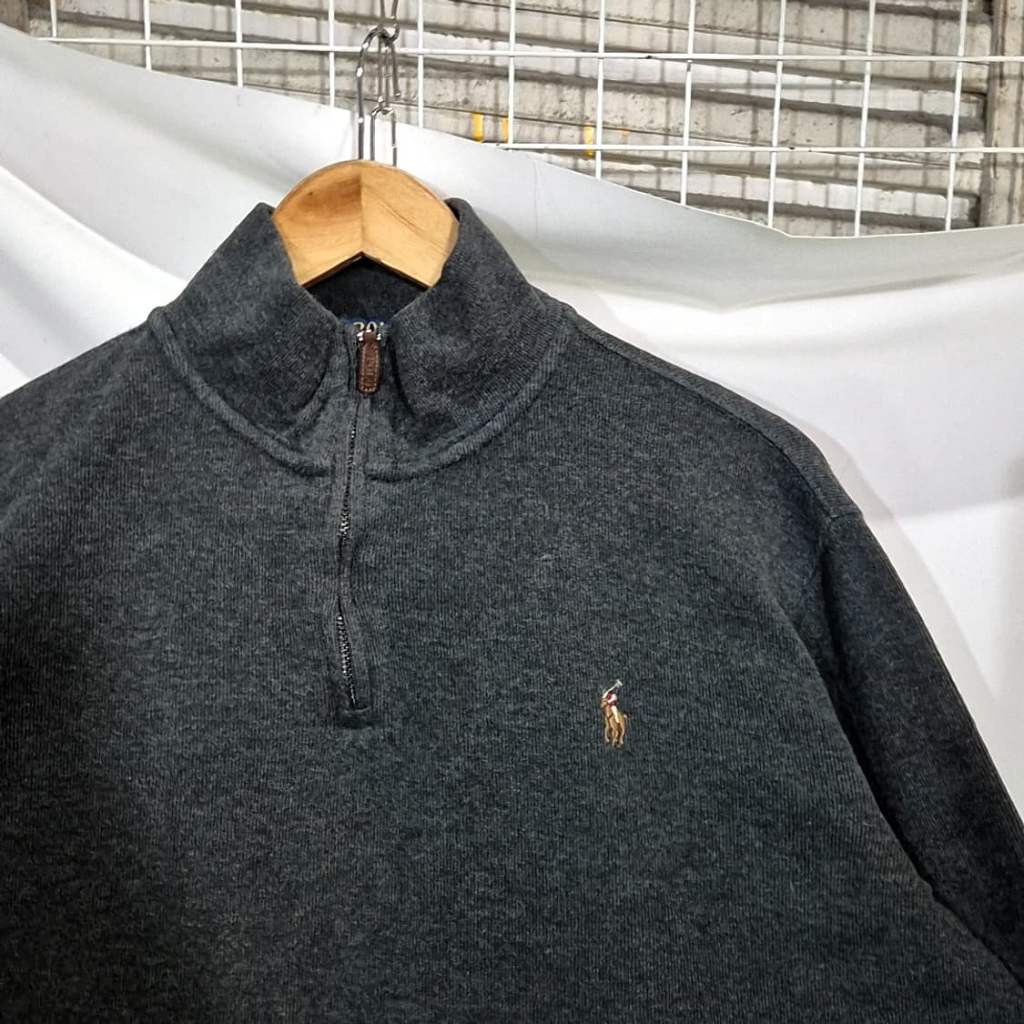 Polo Ralph Lauren 폴로 랄프로렌 반 집업 니트 상품이미지2