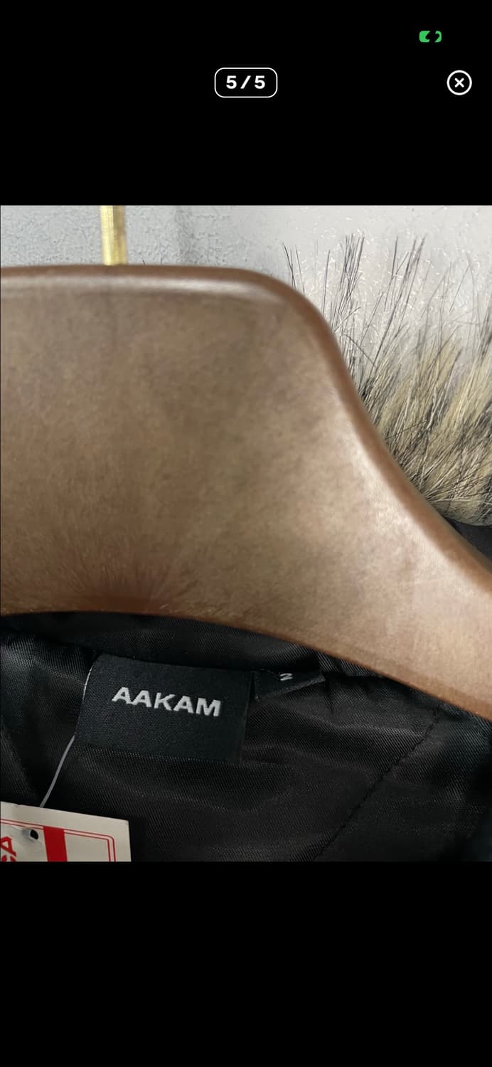 아캄 아치로고 투웨이 퍼후드 자켓 A3667 상품이미지5