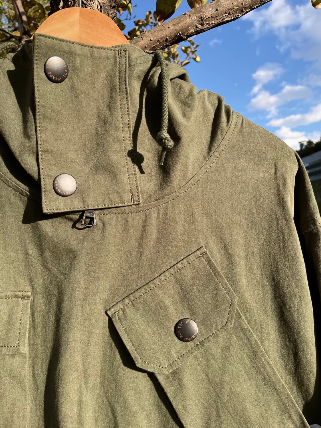 더블텝스 wtaps 21fw 인큐베이트 퍼티그 후드자켓 상품이미지3