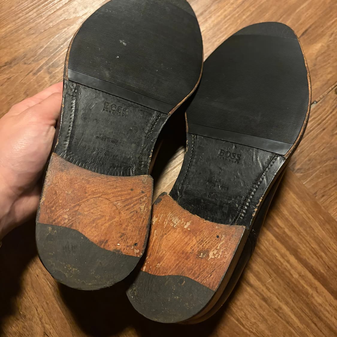 Boss split toe leather derby shoes 상품이미지4