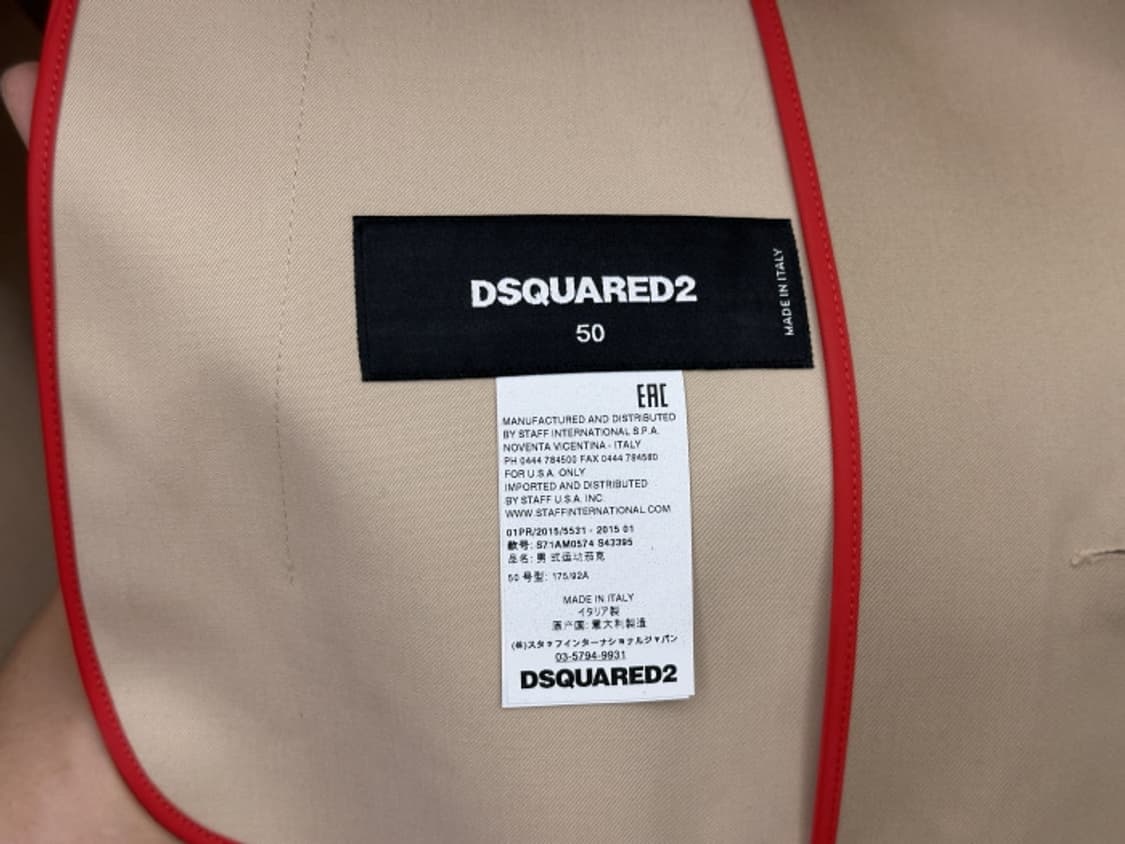 DSQUARED2_ 2015 s/s (L~XL) 상품이미지8