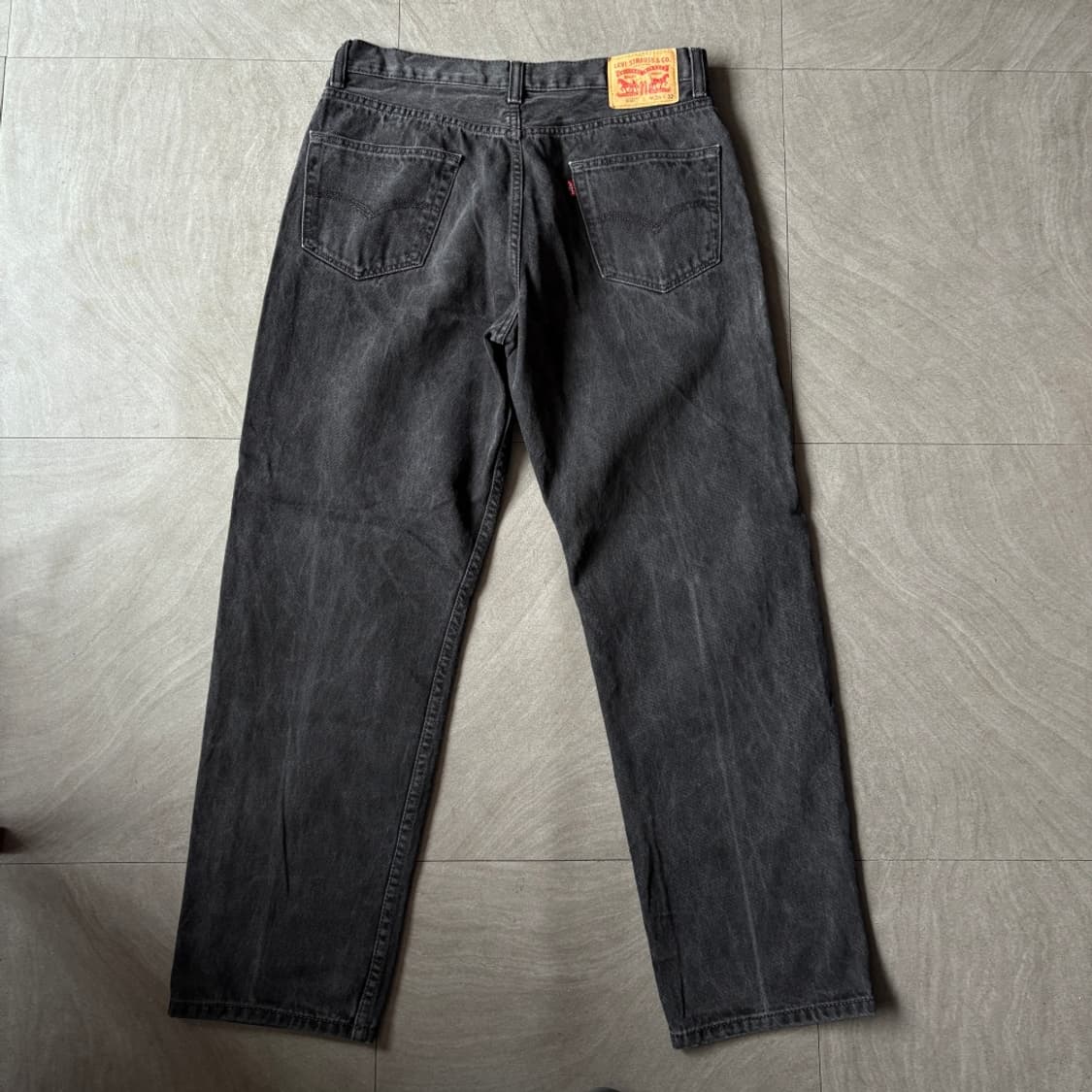 리바이스 정품 550 데님 블랙 팬츠 바지 상품이미지6