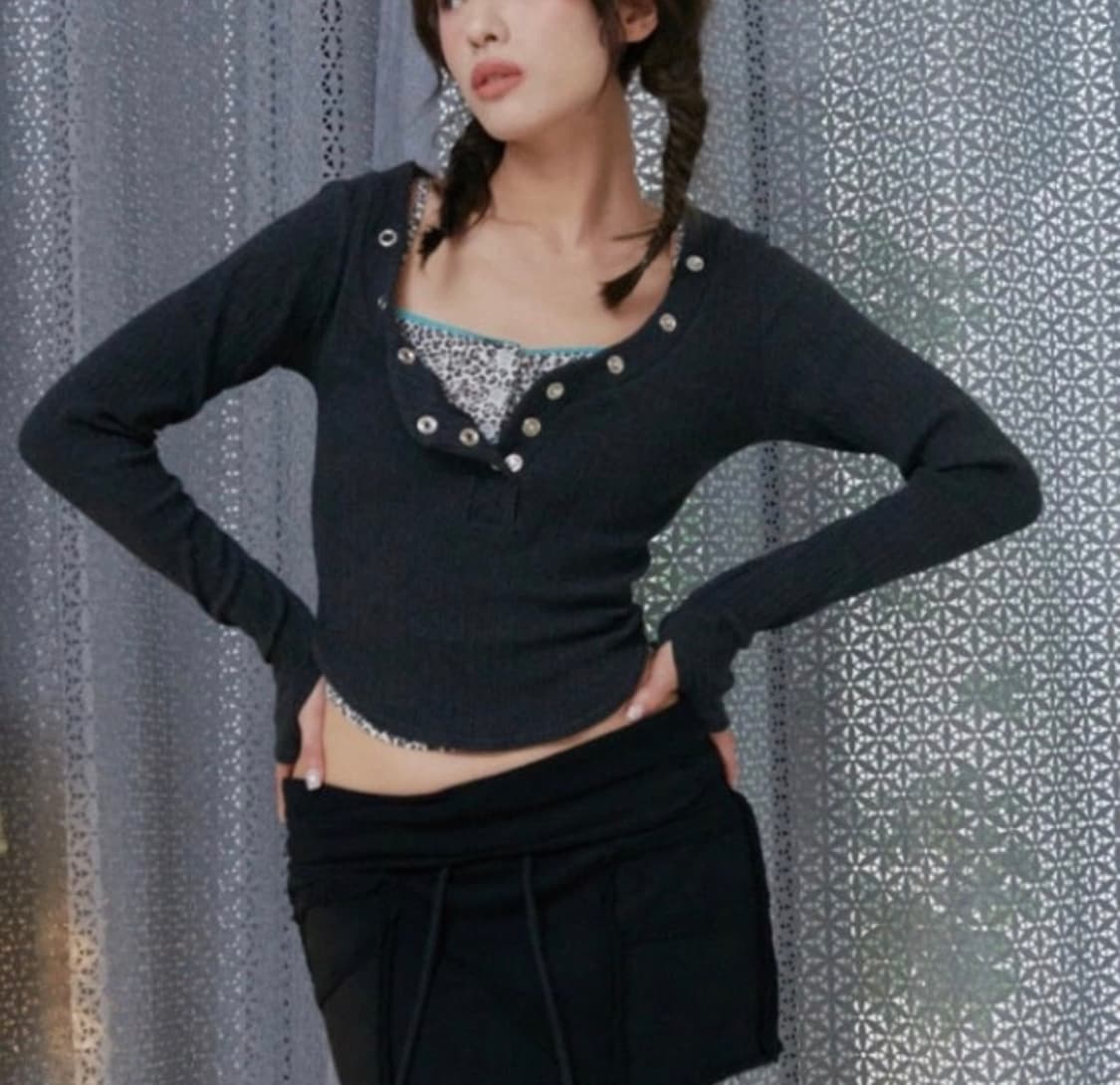 플노팔 버니탑 챠콜 상품이미지2