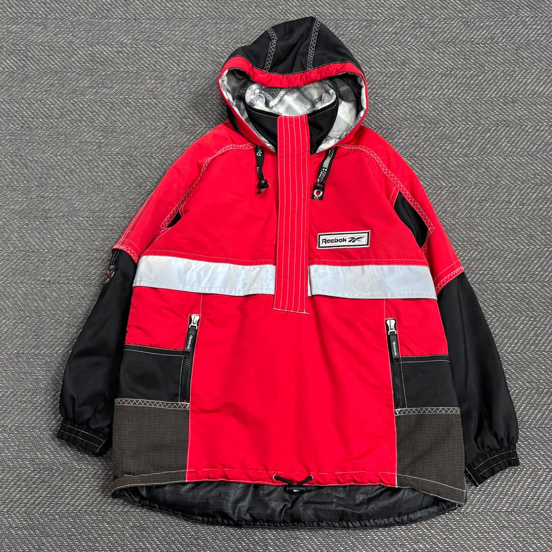  리복 빅로고 올드스쿨 스키 아노락 V0555 상품이미지1