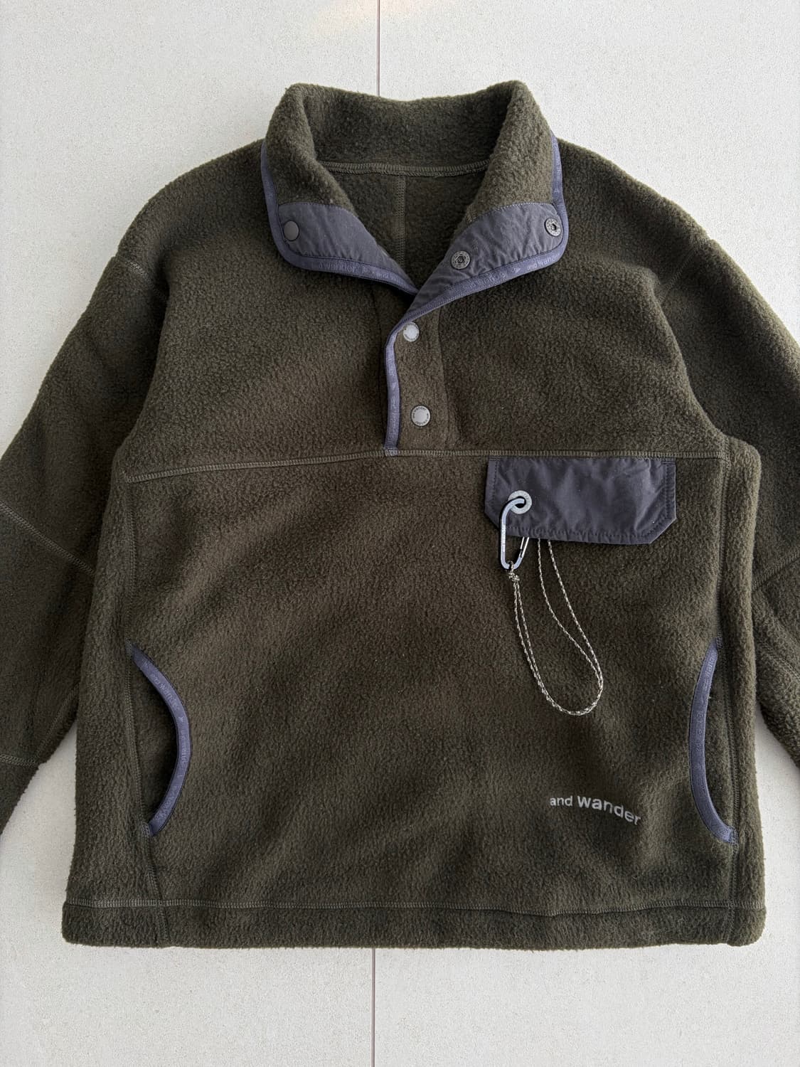 앤드원더 울 후리스 ws 상품이미지5