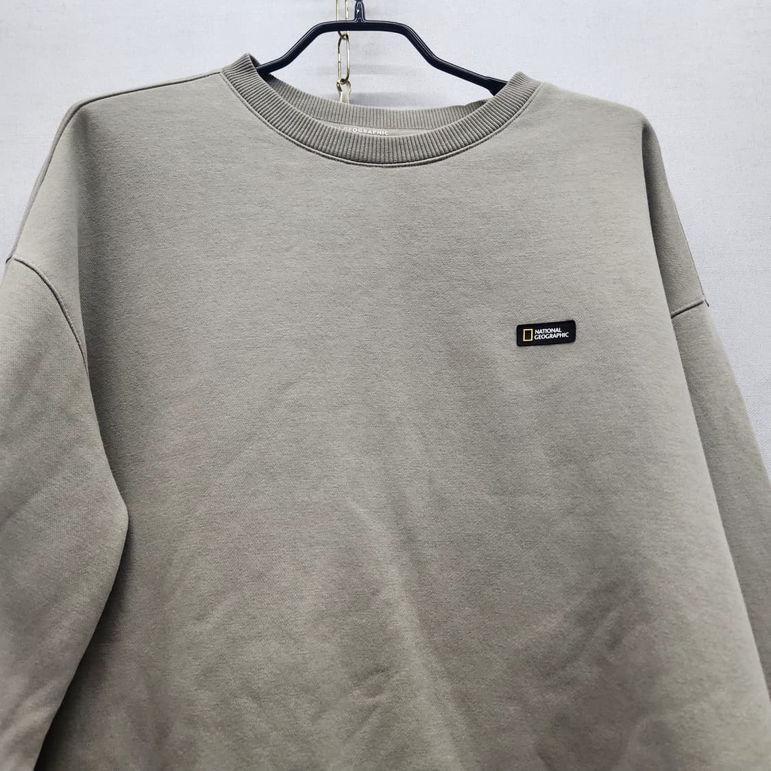 내셔널지오그래픽 로고와펜 맨투맨 M(XL) 상품이미지2