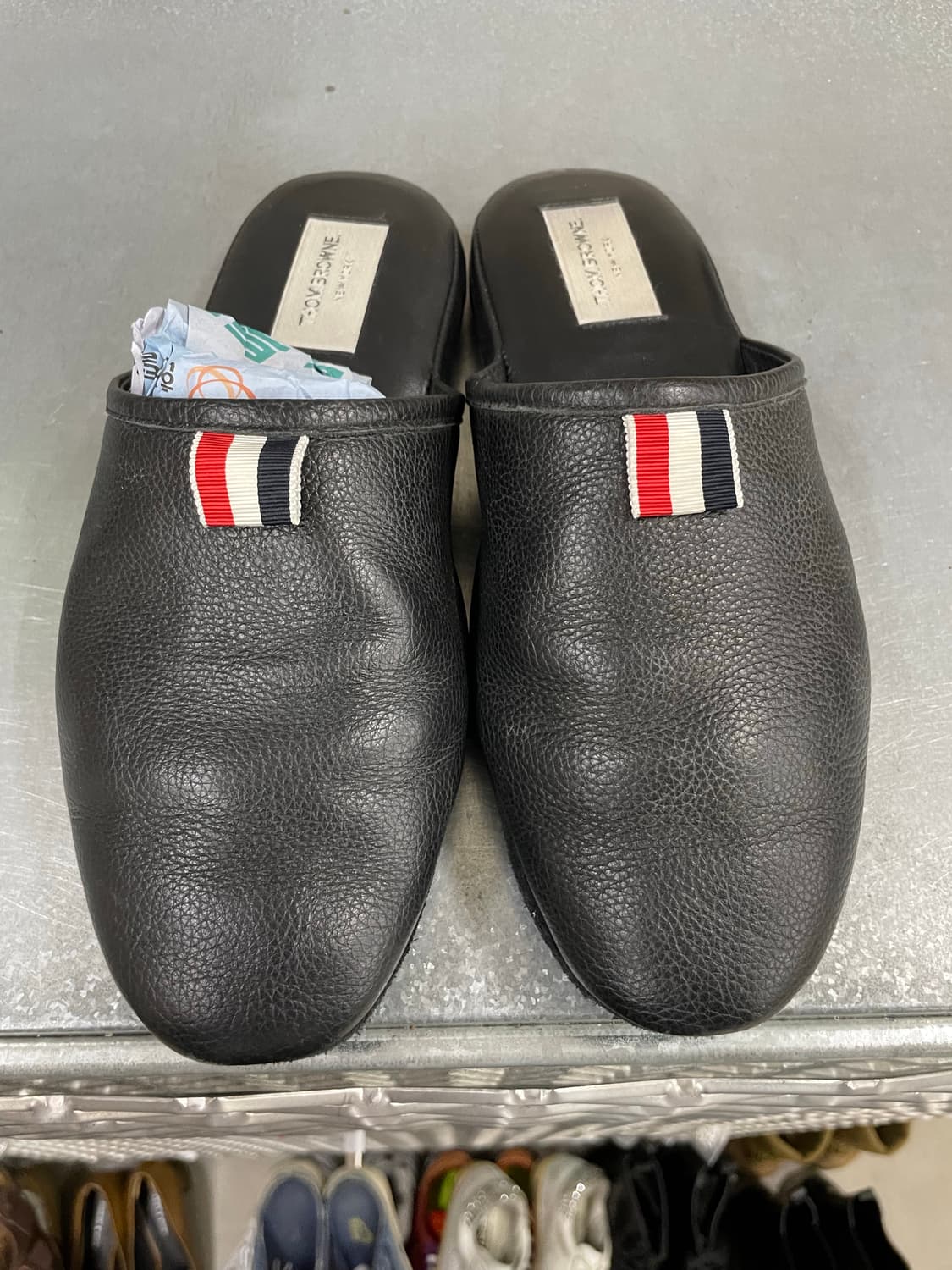 톰브라운 삼선탭 뮬 슬리퍼 eu41 (gr-4242) 상품이미지5