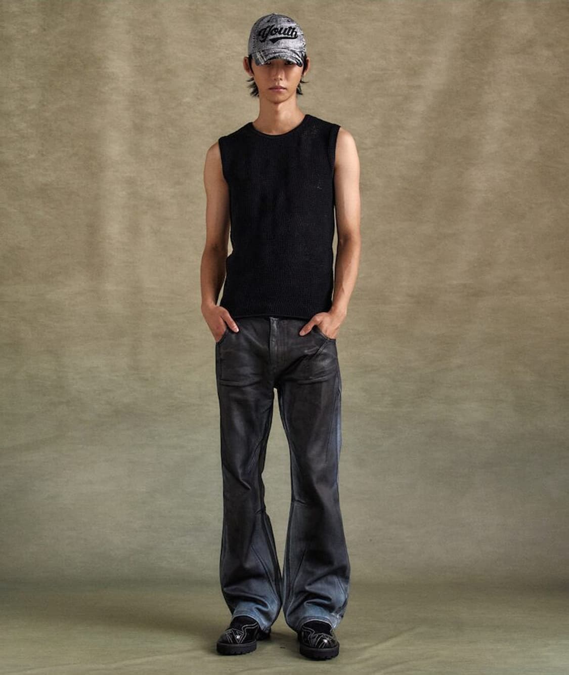 [31] 앤더슨벨 더티 워시드 플레어진 상품이미지2