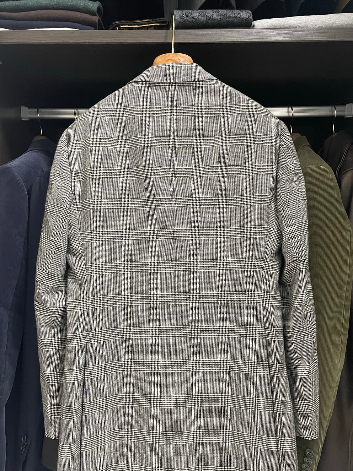 링자켓(RING JACKET) 마이스터 글랜체크 자켓(46) 상품이미지5