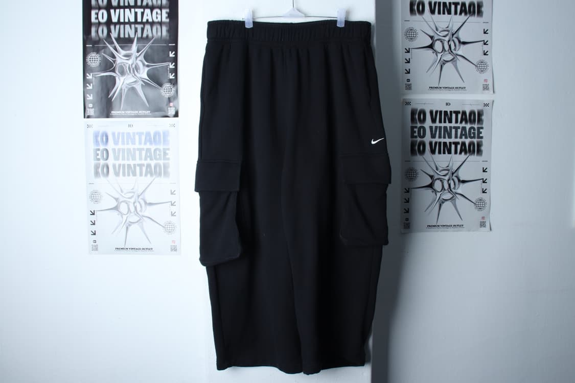 (XL-2XL) 나이키 트레이닝복 바지 빅사이즈 카고 블랙-P9762 상품이미지2