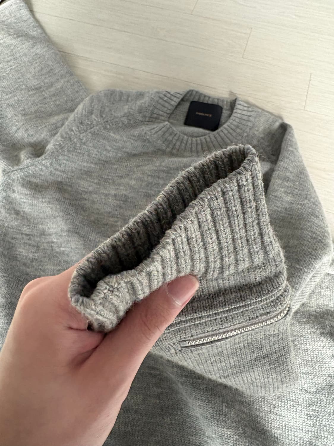 언더커버 지퍼 니트(4-100size) 상품이미지7