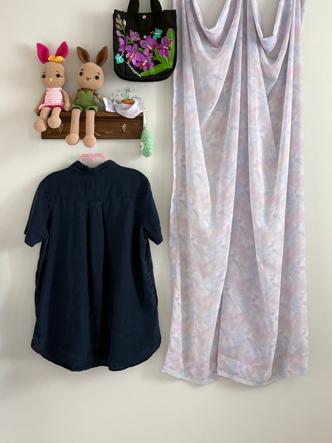 네이비 블라우스 상품이미지3