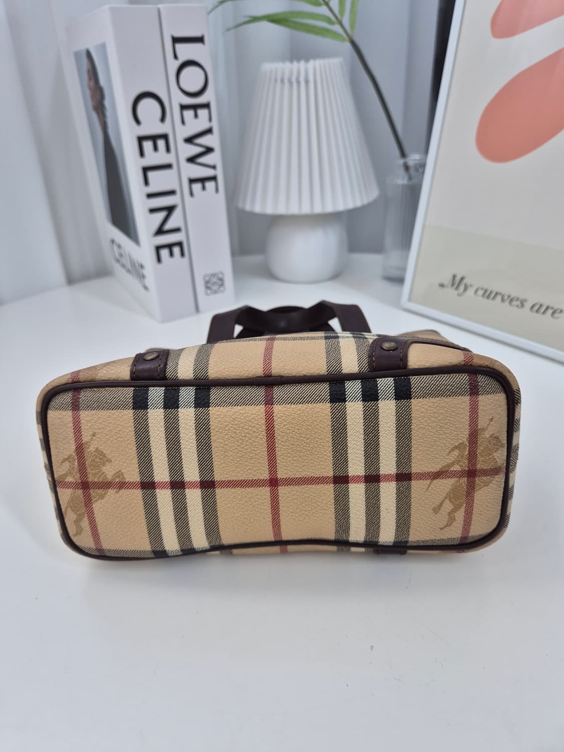 버버리 노바체크 미니 토트백 상품이미지6