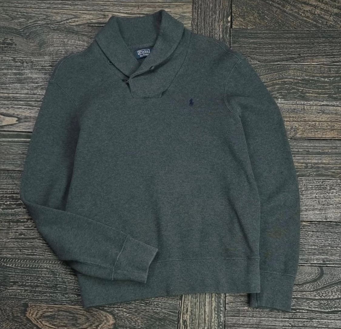 폴로 랄프로렌 숏카라 맨투맨 s브라운 상품이미지1