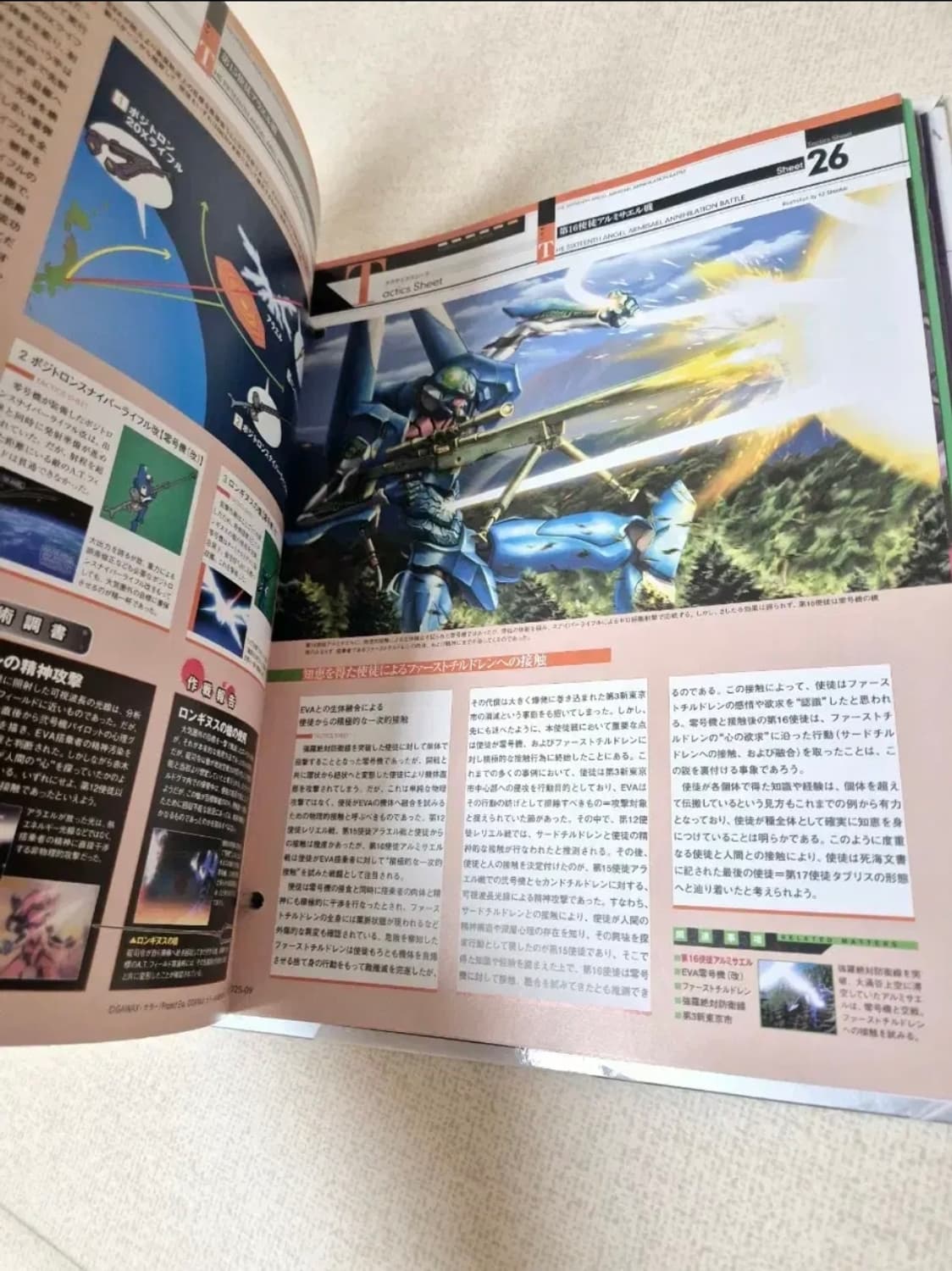 새제품 레어) 에반게리온 크로니클 01버전 일러스트북 가이드북 상품이미지4