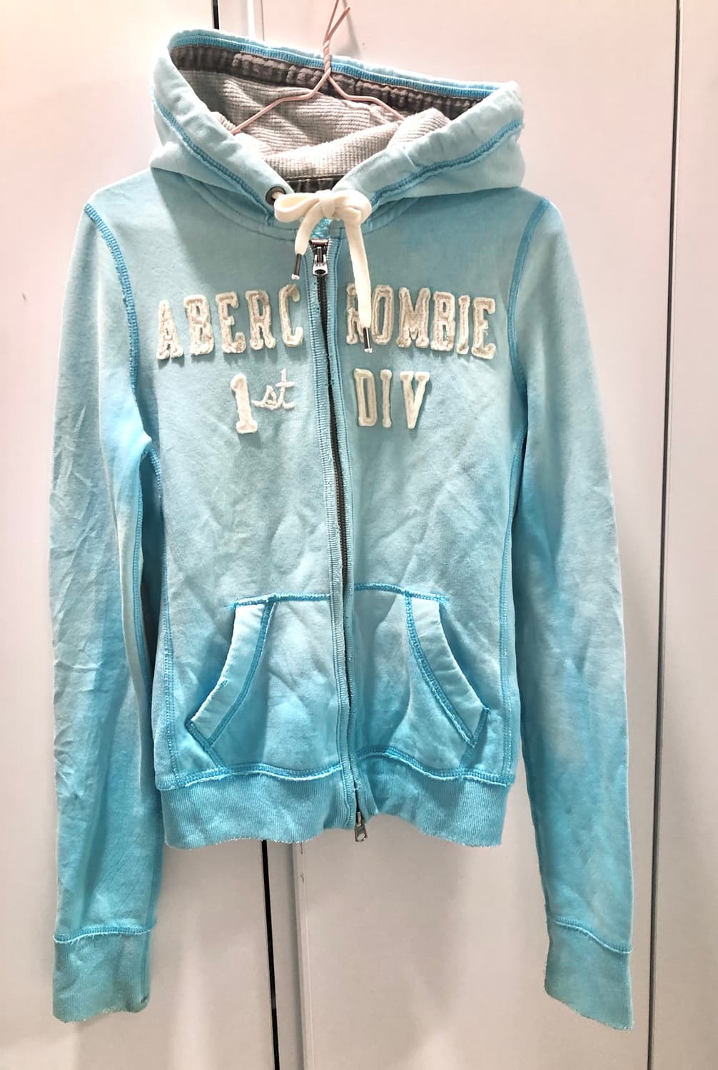 아베크롬비 여리딱붙  투웨이-후드집업(xs) 상품이미지3