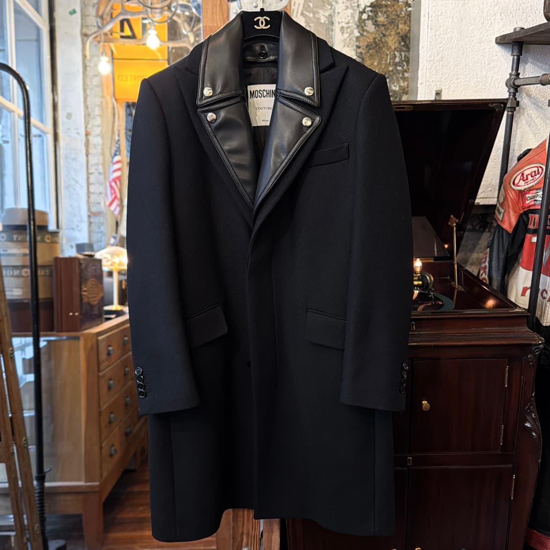 모스키노 23FW 바이커 코트 상품이미지4