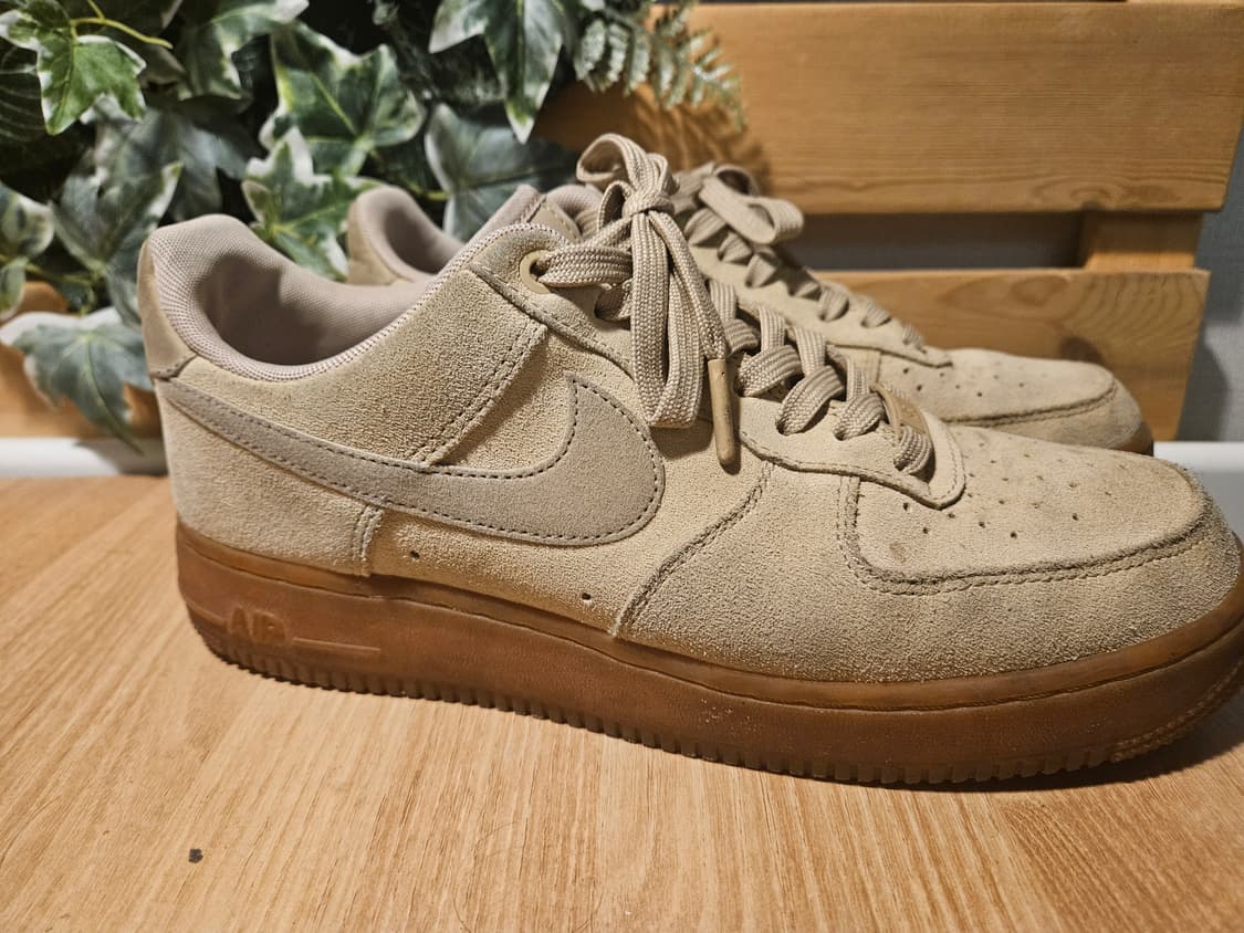 나이키 에어포스1 스웨이드 머쉬룸 된장포스 운동화 상품이미지1