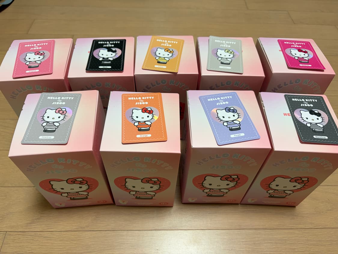 박스미개봉❤️) 헬로키티 지수 키링 레드핑크 선물가능 상품이미지2