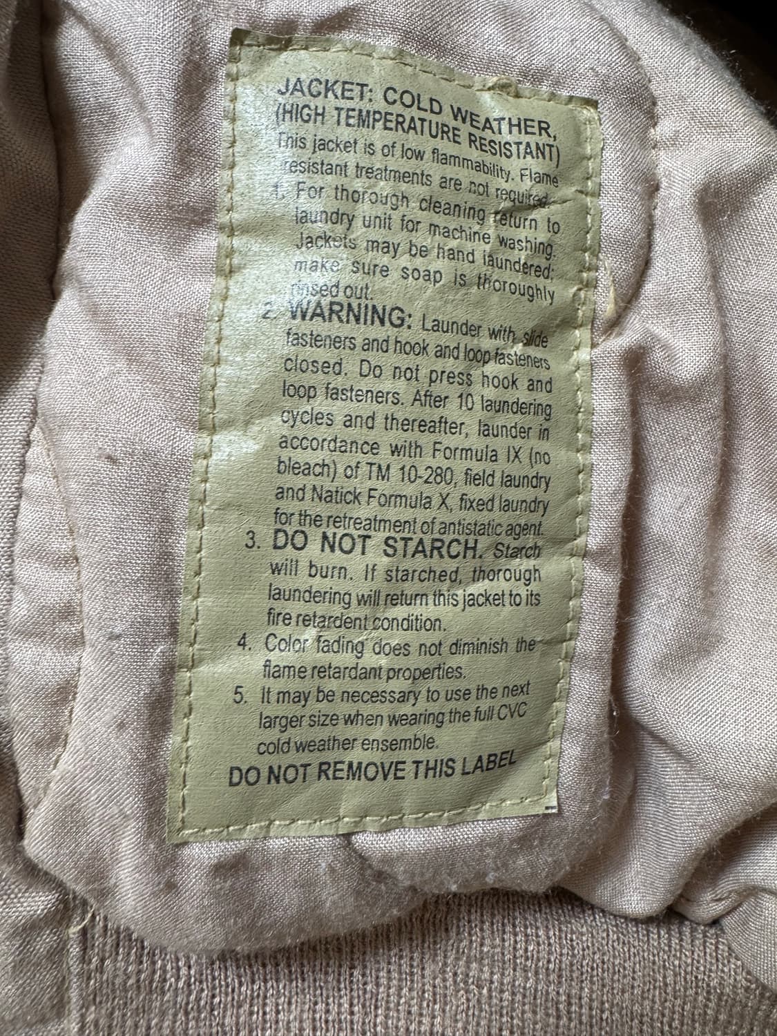 cvc 탱커자켓 XL  상품이미지4