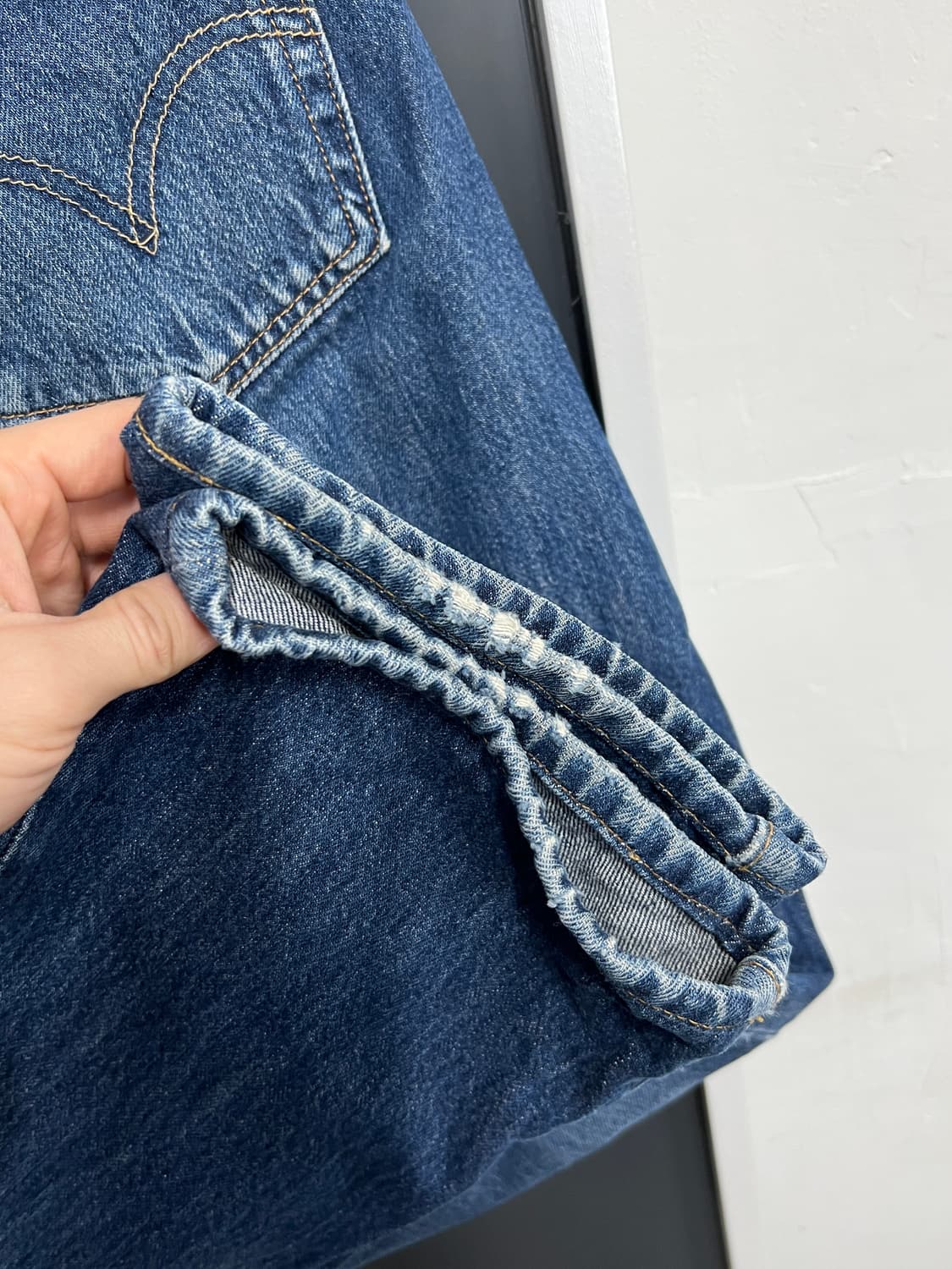 00s Levis 리바이스 501 오리지널 스트레이트 데님 팬츠 상품이미지3