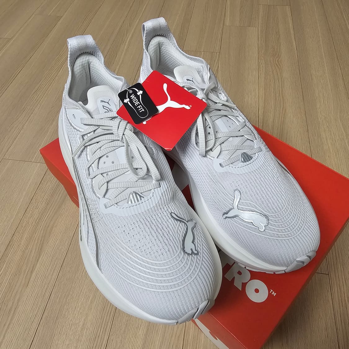 285 새제품) 푸마 포레버런 나이트로 2 와이드 런닝화 러닝화 안정화 상품이미지2