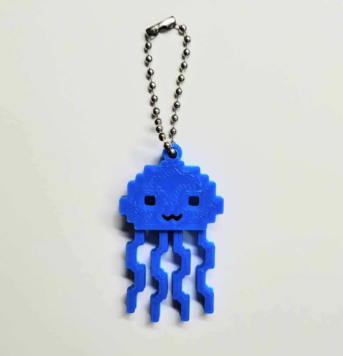 해파리 스마일 8비트 키링 키체인 상품이미지1