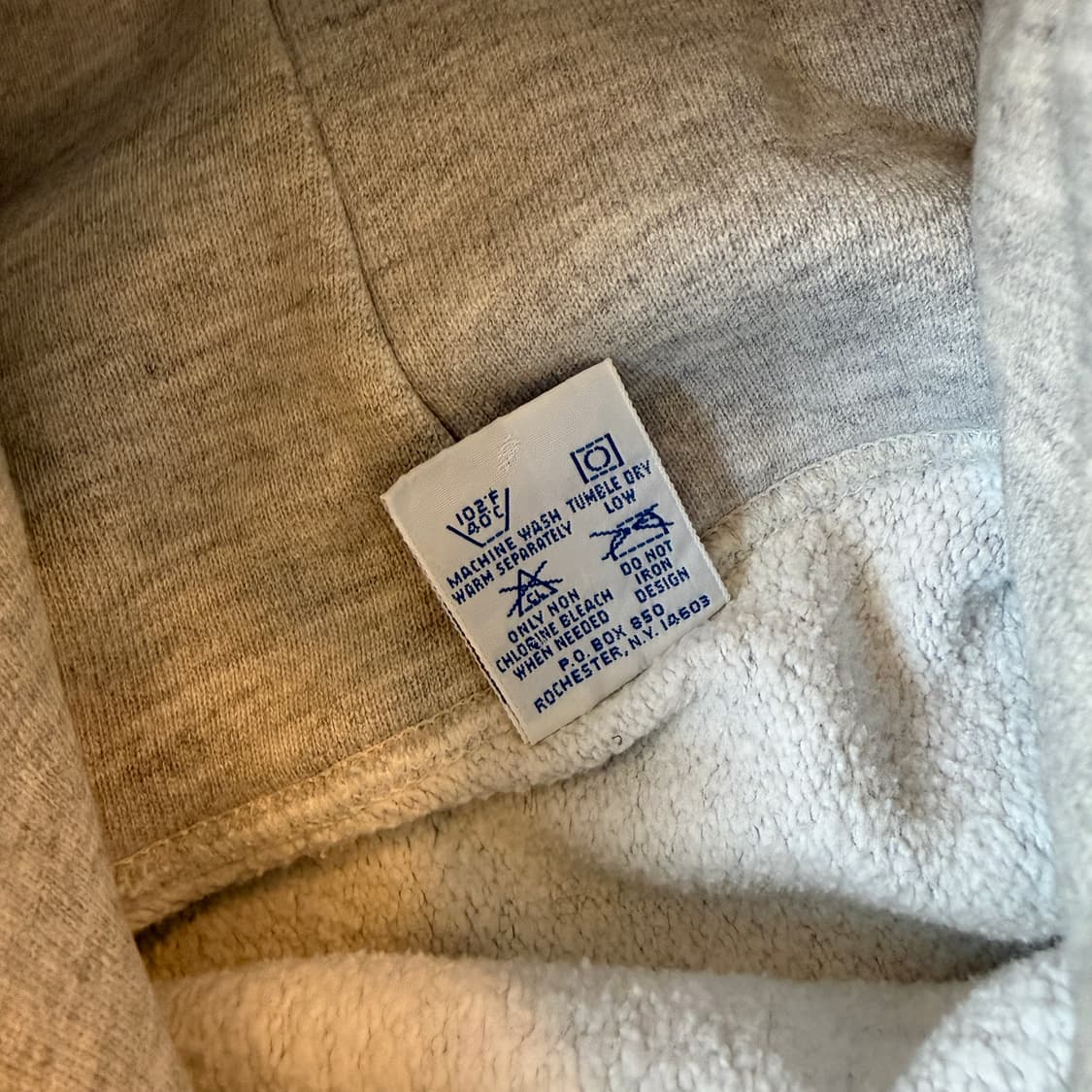 90s 챔피온 리버스위브 후드 상품이미지5