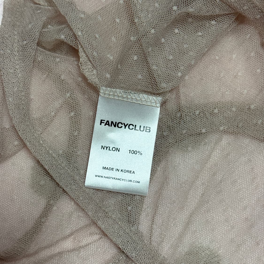 팬시클럽 도트 레이어드 롱슬리브 핑크 상품이미지9