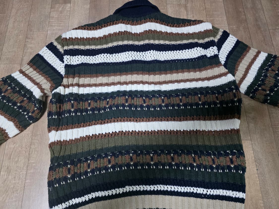 stu 멀티 카라 집업 스웨터 L 상품이미지8