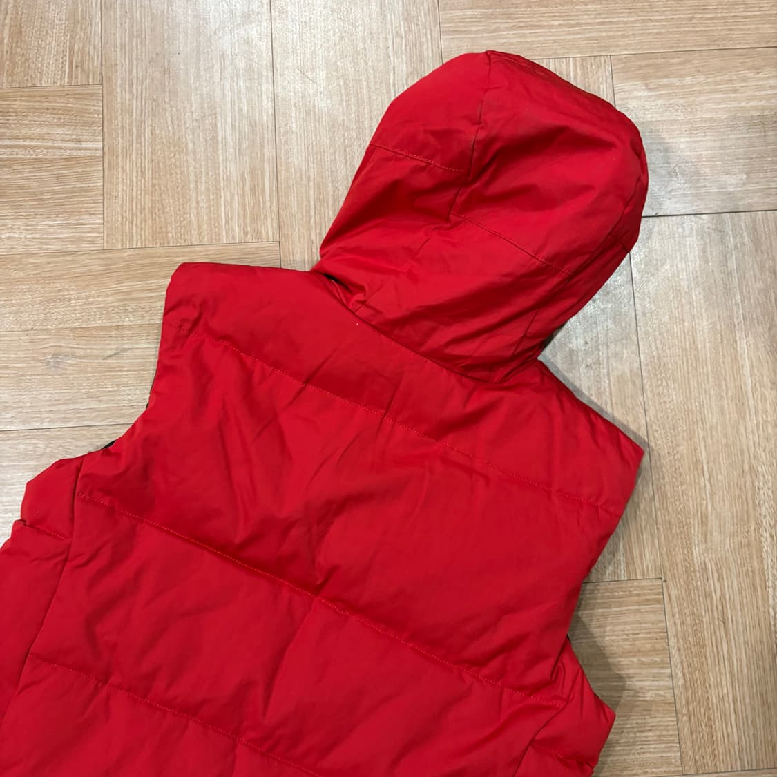 폴로 바이 랄프로렌 빅포니 레드 다운 베스트 상품이미지5