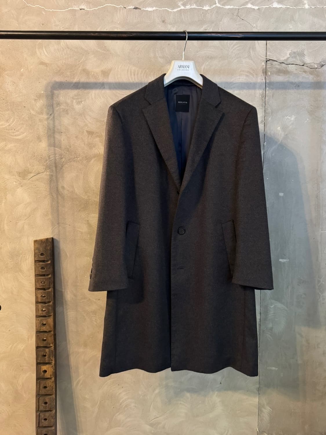 로가디스 컬렉션 캐시미어 체스터필드 코트 100 상품이미지10