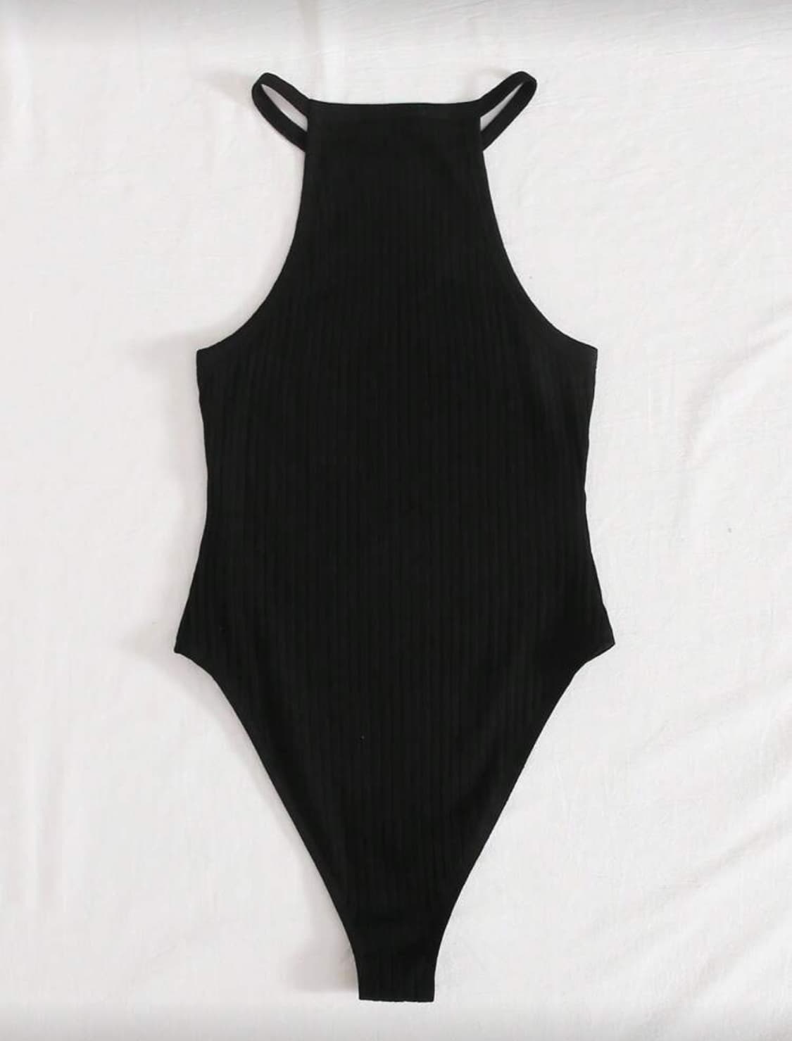 쉬인 ezwear 바디수트 블랙 상품이미지1